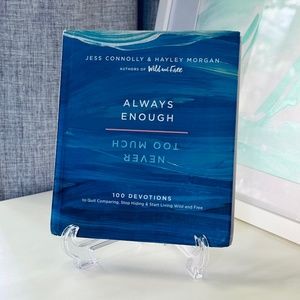 NEW Always Enough | Never Too Much Flip Book Hardcover Devotional